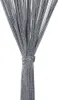 A close-up of a gray string curtain tied in the middle. Náhľad obrázku produktu