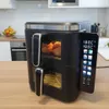 Frytkownica Beztłuszczowa Dwukomorowa 11L2800W Airdweller Podgląd zdjęcia produktu 4