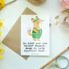Mr. & Mrs. Panda Klappkarte Sportler Herz - Weiß - Produktbild-Vorschau 2