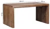 FineBuy Bureau en bois massif Sheesham 160 cm Bureau Voir les images du produit 3