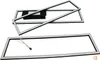 LED Deckenleuchte Asmin 98 x 69 cm Schwarz Produktbild-Vorschau 24
