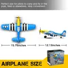 VolantexRC Mini Spielzeugflugzeug P-51D V2 EPP 400mm Produktbild-Vorschau 10