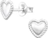 Ohrstecker Herz: 925 Silber Ohrringe Kinder Produktbild-Vorschau 1