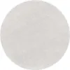 A round, light gray rug with a textured surface. Anteprima dell’immagine prodotto