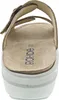 Rohde Damen Pantolette Leder Zierschnalle Druck Produktbild-Vorschau 2