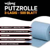 Papierrolle 3-lagig 2x 500 Blatt | Papierrolle | Putztuch | Produktbild-Vorschau 2