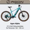 Agon Alpha E Bike Mountainbike Herren oder Damen 170 - 190 Produktbild-Vorschau 2