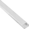 A15 LED Profil Weiss 2m Abdeckung milky Produktbild-Vorschau 1