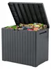 KETER Gartenbox Aufbewahrungbox Emily City Box Outdoor 113L Produktbild-Vorschau 3