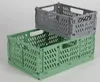 12x Mini-boîte pliante 30x20x12cm Boîte plastique Rangement Voir les images du produit 7