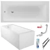 ECOLAM große Badewanne 190x90 cm TAMI + Schürze Verkleidung Produktbild-Vorschau 8