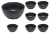 Dipschalen - Ø 9,5 cm - Schwarz matt - Steingut - 8er Set Produktbild-Vorschau 1