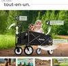 Chariot pliable LEON avec freins, capacité de charge 80kg - Voir les images du produit 7