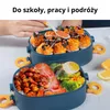 Pojemnik obiadowy Bento 2000 ml – 3-poziomowy, szczelny, do Podgląd zdjęcia produktu 9