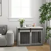 Gabbia per cani PawHut per la casa, cuccia per cani con Anteprima dell’immagine prodotto 9