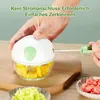Manueller Zwiebelhacker mit Zugseil, 170ml Gemüseschneider Produktbild-Vorschau 5