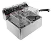 Doppel Gastro Fritteuse 2x4 L 4000 W Edelstahl 230 V | Produktbild-Vorschau 2