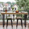 Tribesigns 180 cm Bartisch, Stehtisch mit Metallfußstütze, Produktbild-Vorschau 5