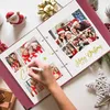Selbstklebendes Fotoalbum 60 Seiten, 3 Ringe, 23x27 cm, DIY Productafbeelding-voorbeeld