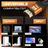 Qost - Premium HDMI Kabel 2.1 - HD High Speed 8K - Oranje - Productafbeelding-voorbeeld 2