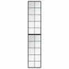 vidaXL Nástěnné zrcadlo 2 ks černé 100x40 cm kovové Náhled obrázku produktu 1