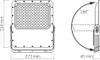 Proiettore solare con telecomando 3740lm=LED 40W 5000K IP65 Anteprima dell’immagine prodotto 8