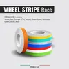 Wheel Stripes pour jantes Moto Race jaune 7 mm x 7 mt avec Voir les images du produit 3