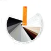 A color swatch fan displaying various shades of gray, black, brown, and beige, with an orange Sika branded tab. Anteprima dell’immagine prodotto