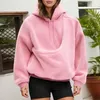 Katzen Hoodie Oversize Uni mit Katzentasche Fleece Produktbild-Vorschau 3