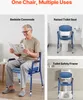 SucceBuy Höhenverstellbarer Nachttoilettenstuhl für Produktbild-Vorschau 8