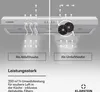 Klarstein Dunstabzugshaube 90cm, Abluft-Dunstabzugshaube Produktbild-Vorschau 3