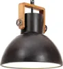 vidaXL Závesná lampa v industriálnom štýle 25 W čierna Náhľad obrázku produktu 7