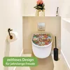 WC Sitz mit Absenkautomatik D Form Motiv Funky Town [TDW3 Produktbild-Vorschau 5