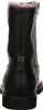 The back view of a black leather winter boot with fur lining. Anteprima dell’immagine prodotto