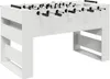 vidaXL Calcio balilla bianco 146,5 x 74 x 85 cm in Anteprima dell’immagine prodotto 1