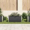 vidaXL Lit surélevé de jardin Anthracite 100 x 40 x 45 cm Voir les images du produit 3