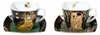 2er Set Gustav Klimt Tassen mit Untertasse SET 1 250ml Produktbild-Vorschau 1