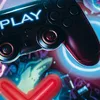 Gaming-Teppich mit lebendigen neon-farbigen Symbolen und Produktbild-Vorschau 7