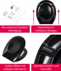 aquaSu® Basic, WC-Sitz in Schwarz, Duroplast Produktbild-Vorschau 4