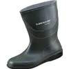 A single green Dunlop boot is shown against a white background. Produktbild-Vorschau