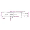 vidaXL Armoire TV Blanc 150x36x30 cm Bois composite Voir les images du produit 8