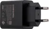 A black Samsung USB-C power adapter with European plug pins. Produktbild-Vorschau
