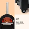 Klarstein Diavolo Napoletana, kamna na pizzu, vnější, Náhled obrázku produktu 7