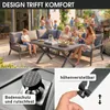 BRAST Gartenlounge-Set Aluminium Adria | viele Varianten & Produktbild-Vorschau 6