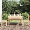 The Living Store 4-tlg. Garten-Essgruppe Massivholz Kiefer Produktbild-Vorschau 1