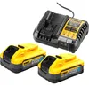 DeWalt DCB 1104 H2 Accu Startset 12 V / 18 V 2x Powerstack Productafbeelding-voorbeeld 6