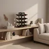 Relaxdays Weinregal, 12 Flaschen, Bambus, HBT 41 x 30 x Produktbild-Vorschau 5