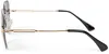 styleBREAKER Damen Sonnenbrille ohne Rahmen mit eckigen Produktbild-Vorschau 4