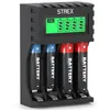 Strex Batterij Oplader - AA/AAA Batterijen - USB Oplaadbaar Productafbeelding-voorbeeld 1