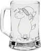 Mr. & Mrs. Panda Glasbierkrug Einhorn Weihnachtsmann - Produktbild-Vorschau 1